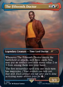 The Fifteenth Doctor Secret Lair Drop - Doctor Who Art